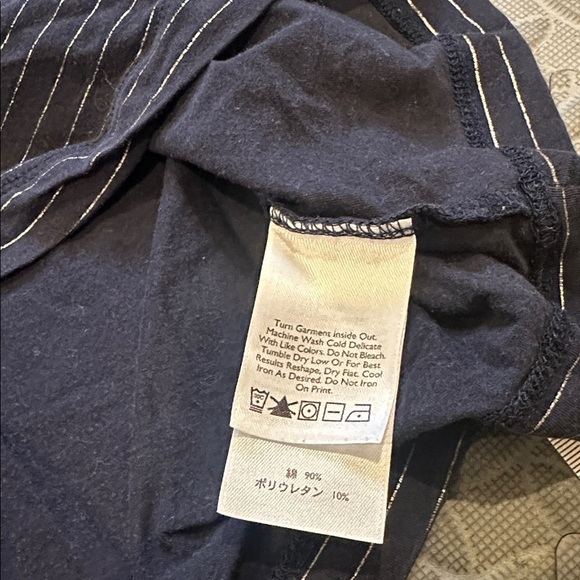 Eddie Bauer Women’s Navy and Silver Turtleneck top size XL - Picture 9 of 10